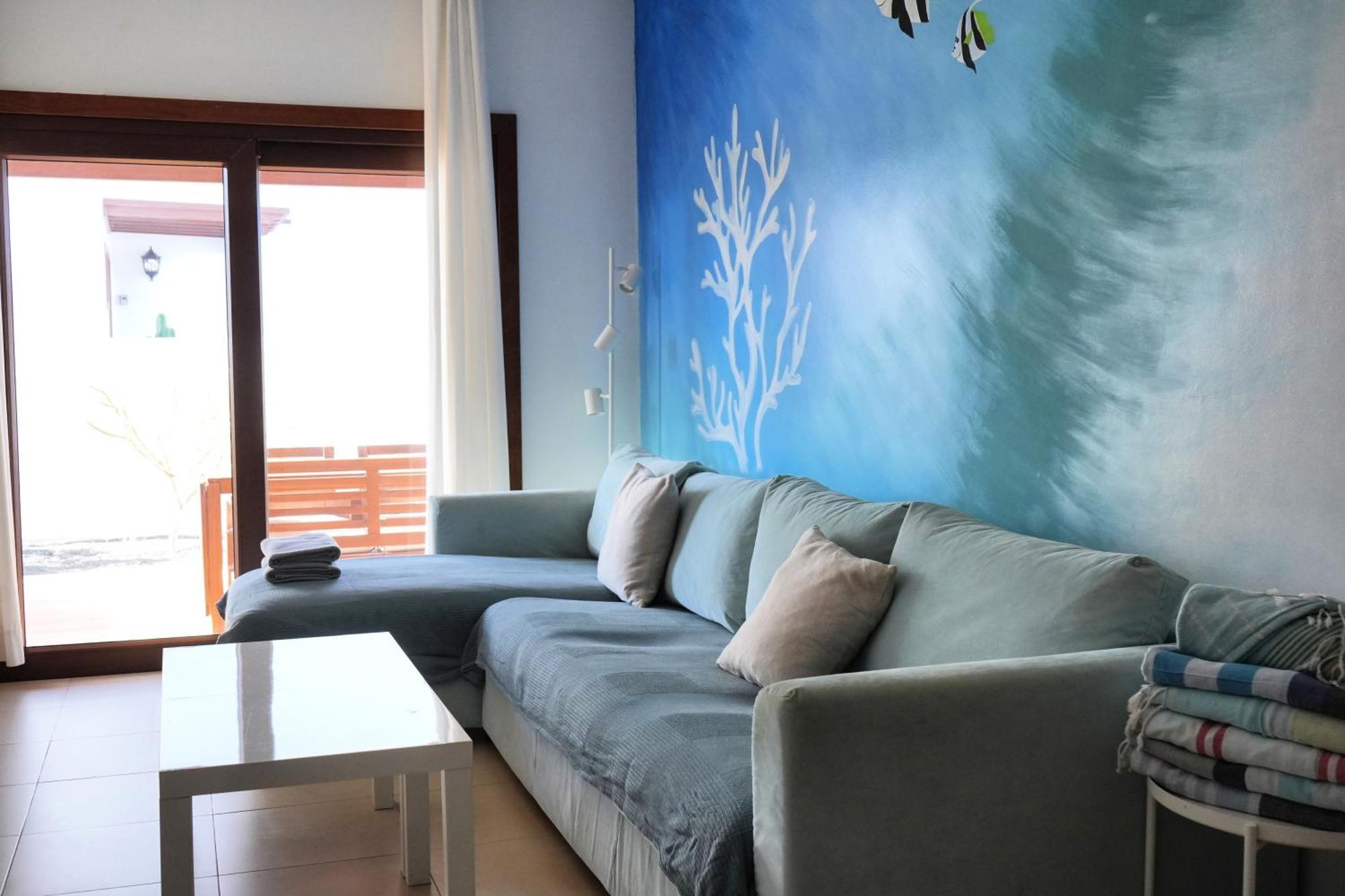 Belharra. Apartamento en urbanización con piscina. Playa Blanca  Exterior foto