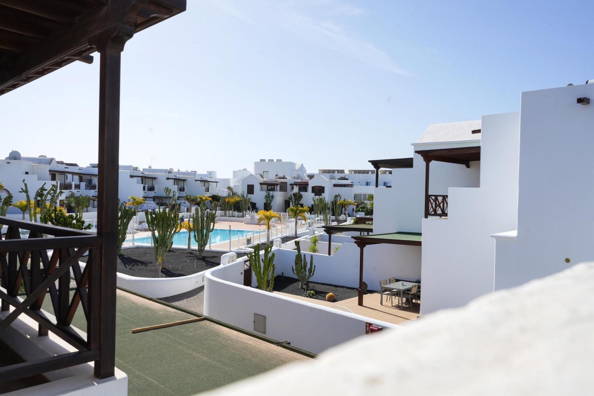 Belharra. Apartamento en urbanización con piscina. Playa Blanca  Exterior foto
